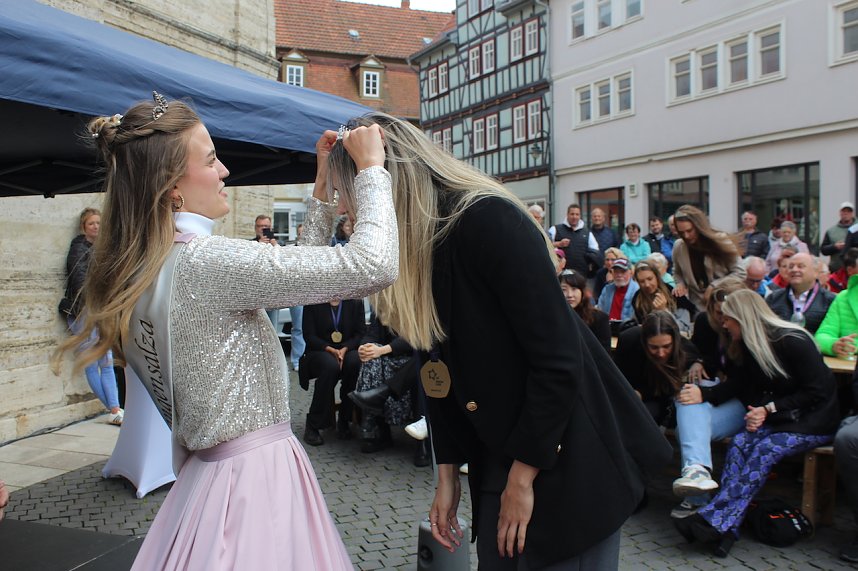Empfang der Europacup-Siegerinnen in Bad Langensalza
