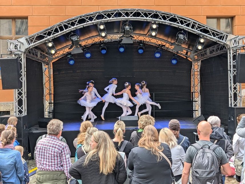 Tanzschule Radeva zu Pfingsten in Sondershausen