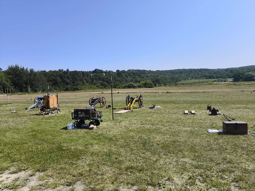 Europameisterschaft der Schwarzpulverkanoniere in Sondershausen