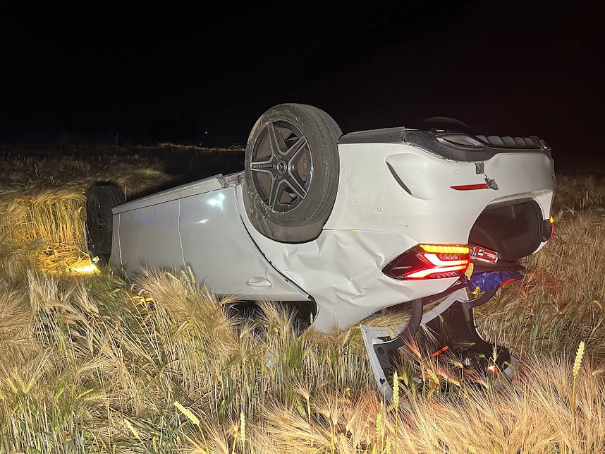 Unfall heute Nacht auf der B4