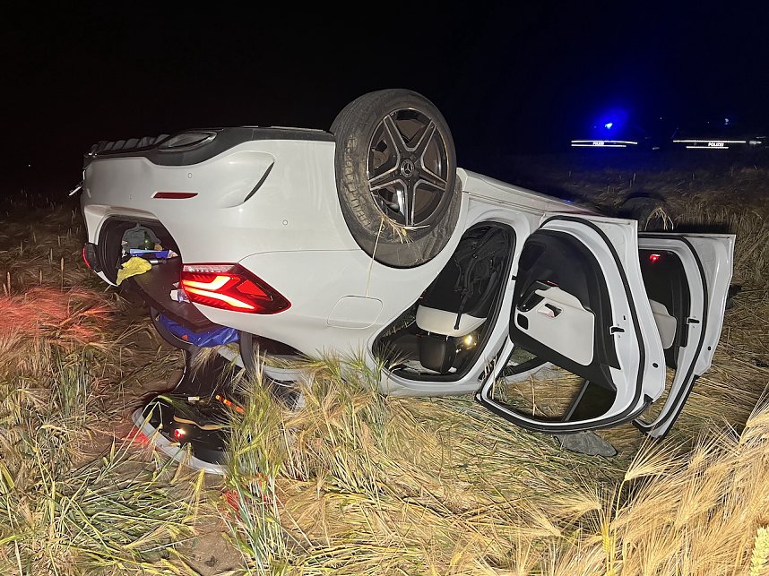 Unfall heute Nacht auf der B4