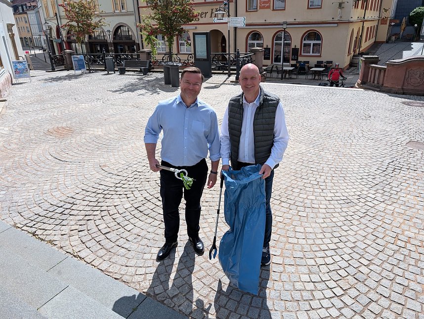 Aktion Saubere Stadt der Stadt Sondershausen