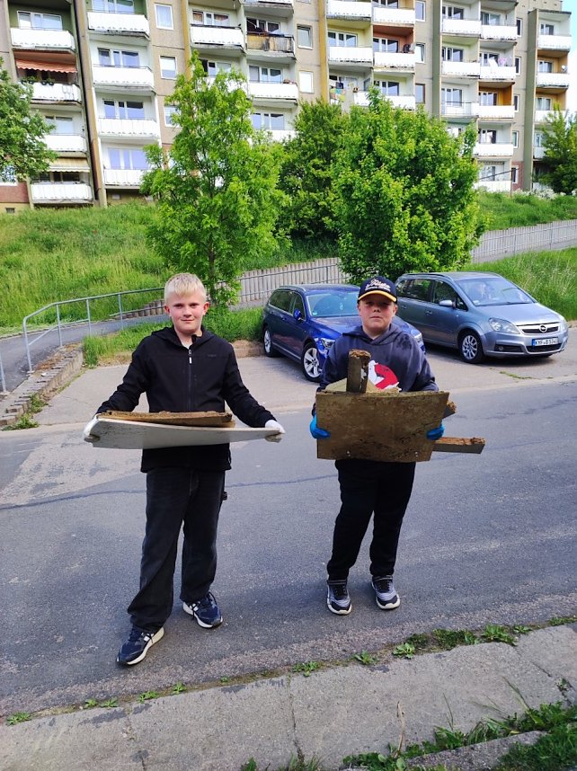 Aktion Saubere Stadt der Stadt Sondershausen