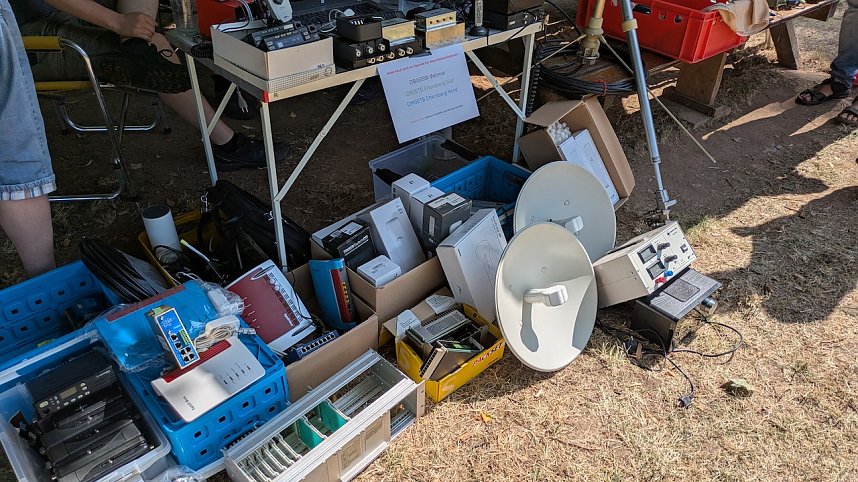 Funker-Feldtag des DARC-Ortsverbandes Kyffh&auml;user