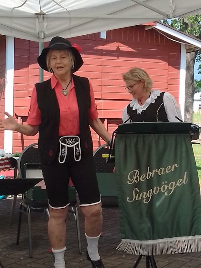 Ortsgruppe der DRK feierte beim Sommerfest im Borntal