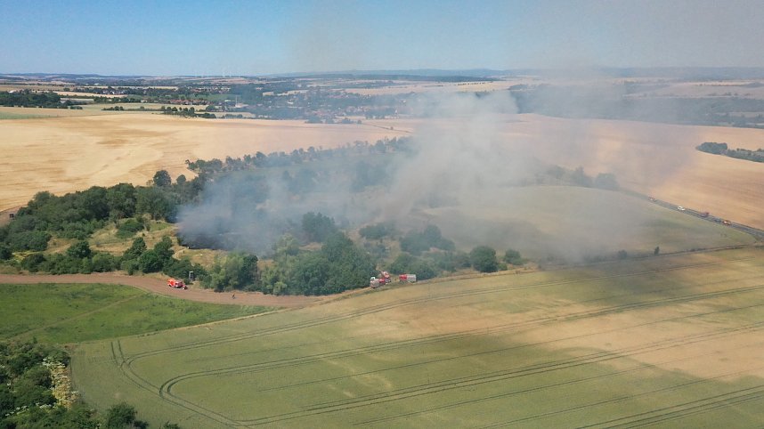 Brand bei Gro&szlig;furra