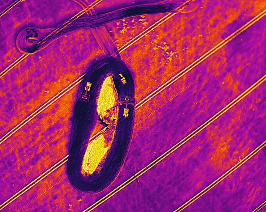 Feldbrand bei Gro&szlig;furra