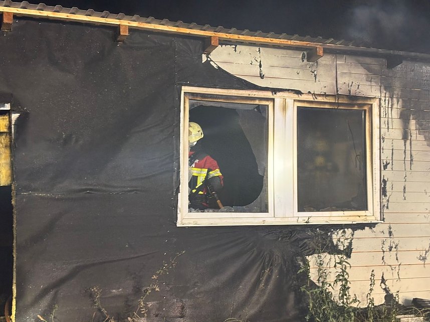 Laubenbrand in Allmenhausen