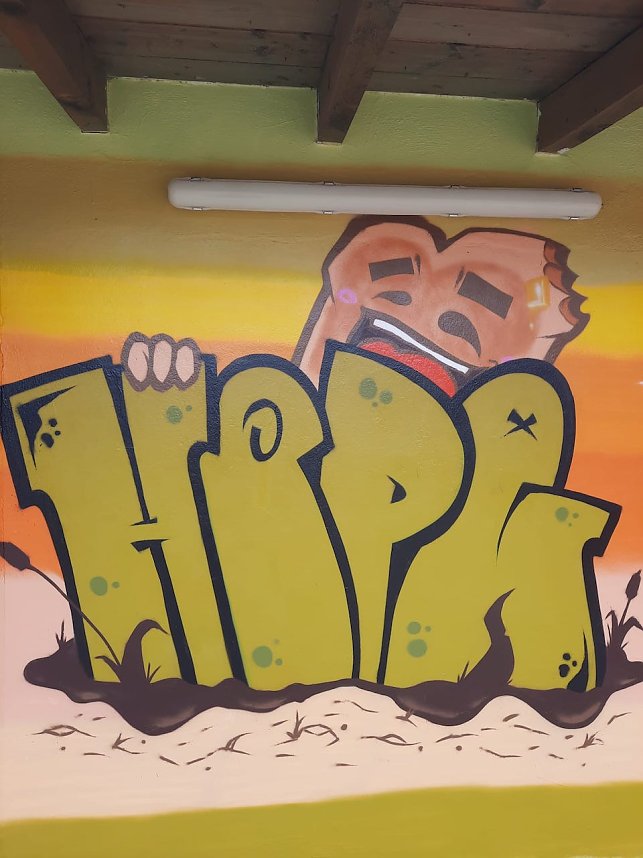 Graffitiprojekt im JuST in Sondershausen