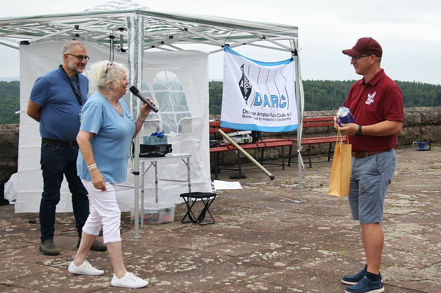 Funktertreffen am Kyffh&auml;userdenkmal