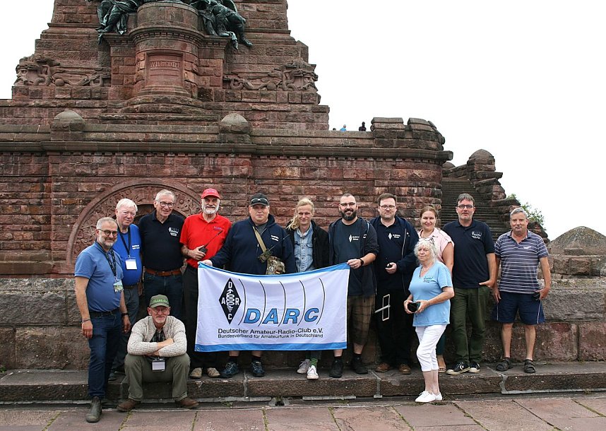 Funktertreffen am Kyffh&auml;userdenkmal