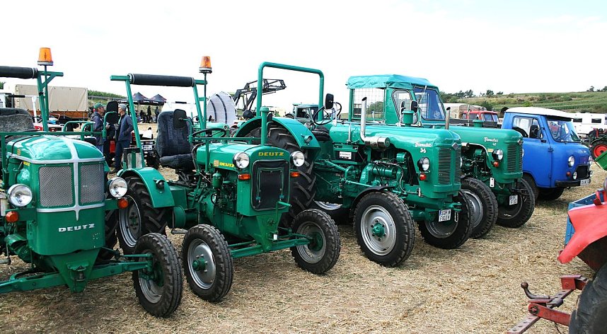 Treckertreffen in Badra