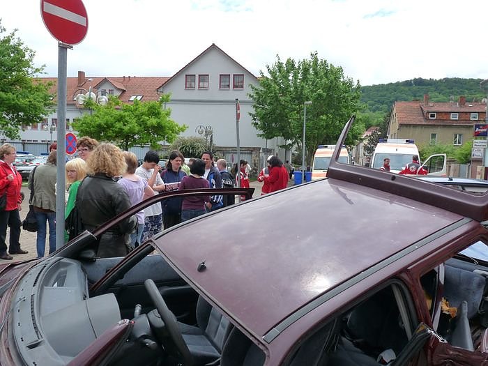 Rettungsarbeiten vor Ort
