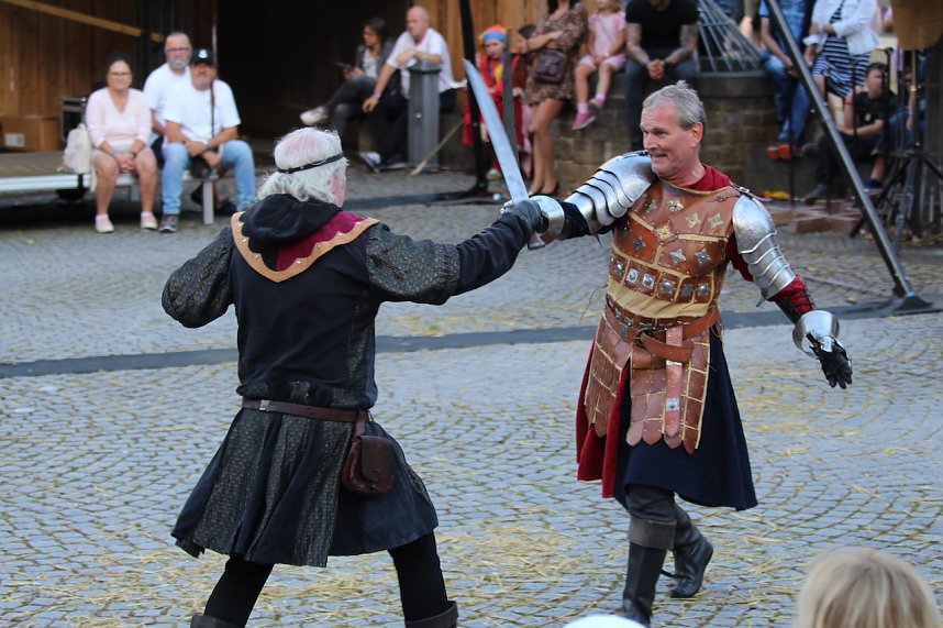 Rittergruppe HEROLD beim 31. Mittelalterstadtfest in Bad Langensalza