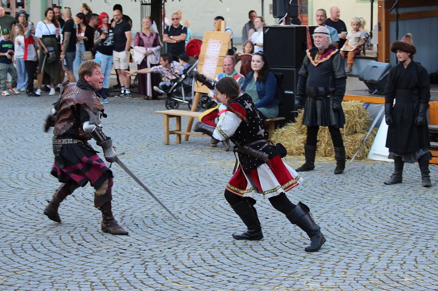 Rittergruppe HEROLD beim 31. Mittelalterstadtfest in Bad Langensalza