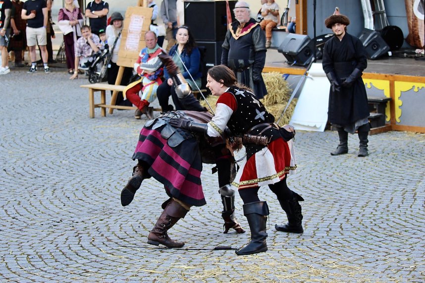 Rittergruppe HEROLD beim 31. Mittelalterstadtfest in Bad Langensalza