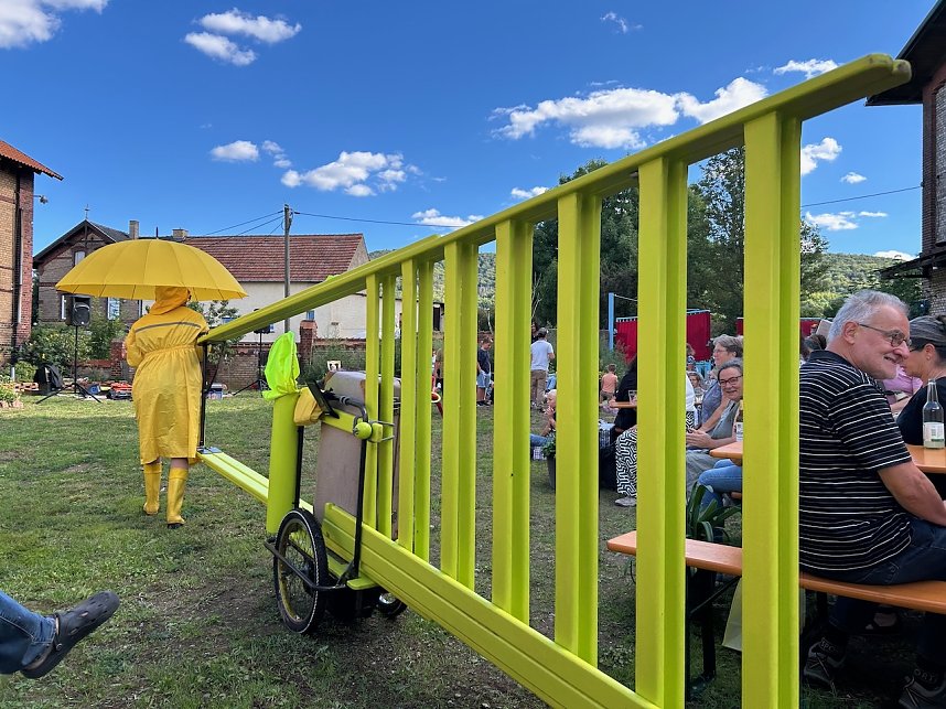 Picknick und Performance - die CircusM&uuml;hle Kelbra lud am Wochenende zum gem&uuml;tlichen Beisammensein