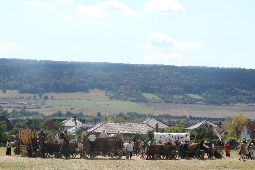Nachstellung der Bauernschlacht bei Bad Frankenhausen