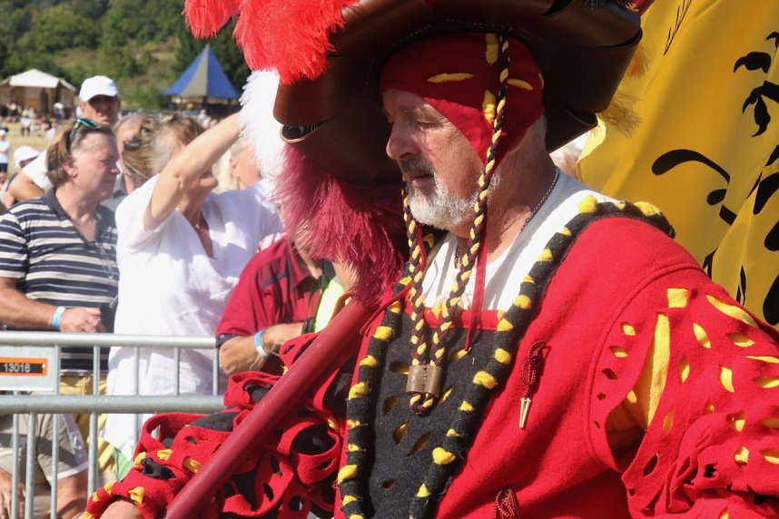 Nachstellung der Bauernschlacht bei Bad Frankenhausen