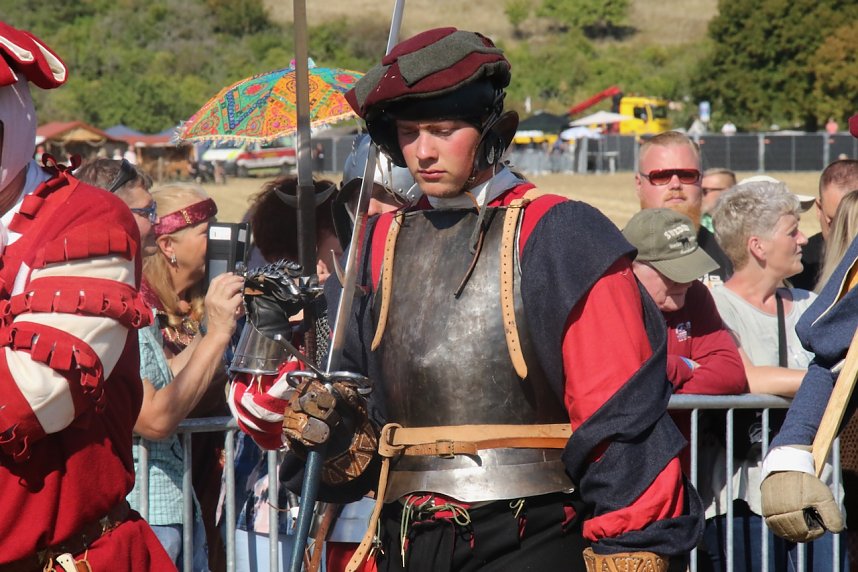 Nachstellung der Bauernschlacht bei Bad Frankenhausen