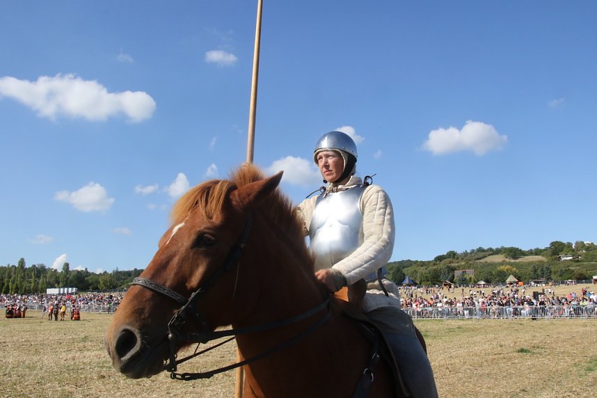 Nachstellung der Bauernschlacht bei Bad Frankenhausen