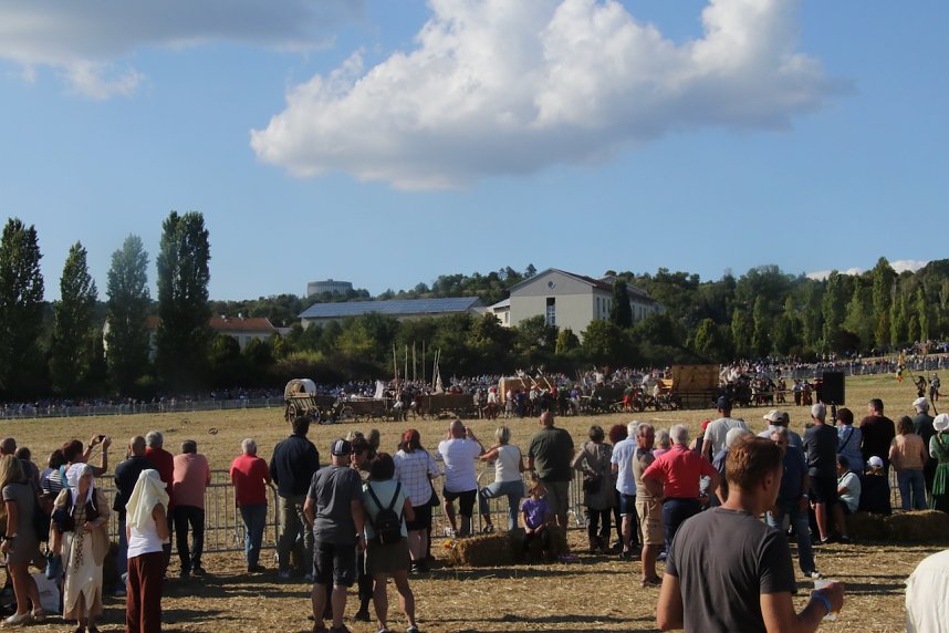 Nachstellung der Bauernschlacht bei Bad Frankenhausen