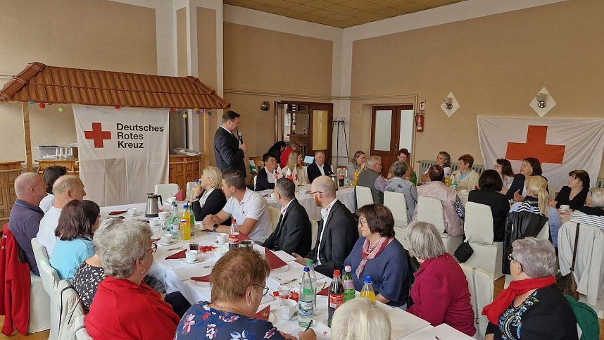 Kreisversammlung des DRK Kyffh&auml;userkreisverbandes e.V. in Gr&uuml;ningen