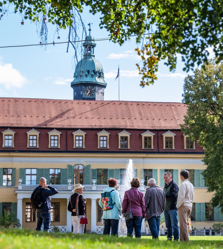 Parkf&uuml;hrung im Schlosspark Sondershausen