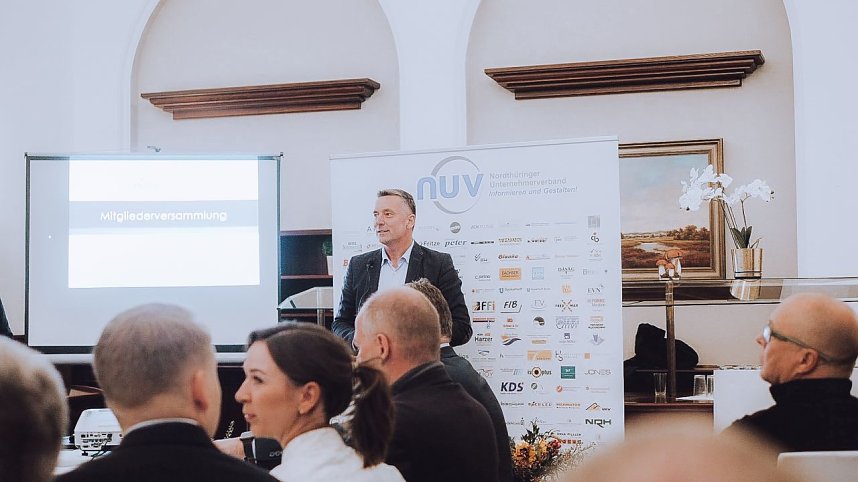 Mitgliederversammlung des Nordth&uuml;ringer Unternehmerverbandes in der Ilfelder Neanderklinik