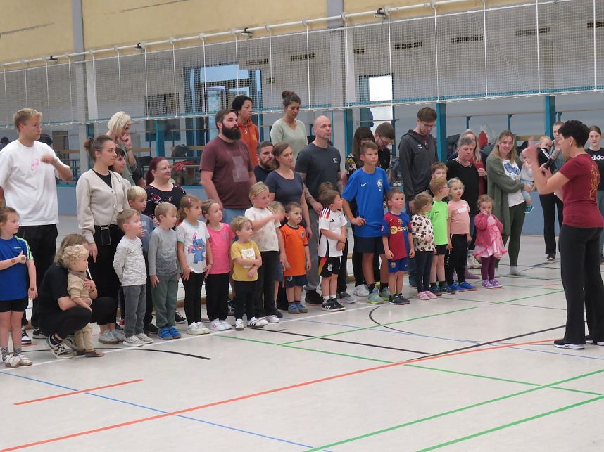 Kindervilla Bad Frankenhausen beim Familiensportfest