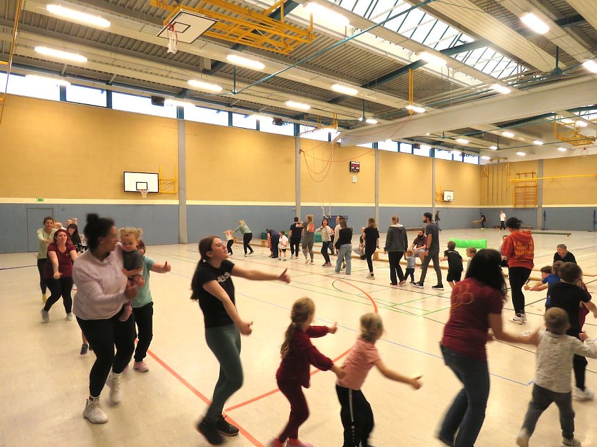 Kindervilla Bad Frankenhausen beim Familiensportfest