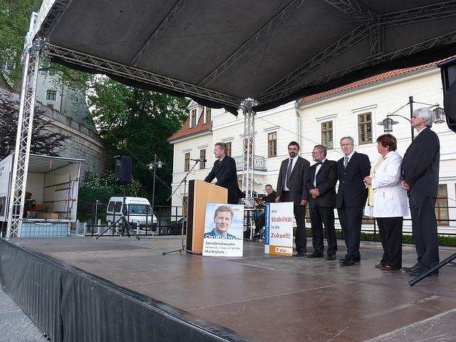 Christian Wulff 2009 in Sondershausen