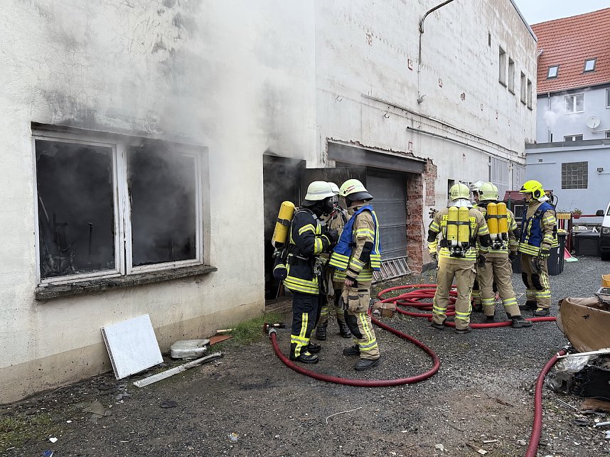 Werkstattbrand