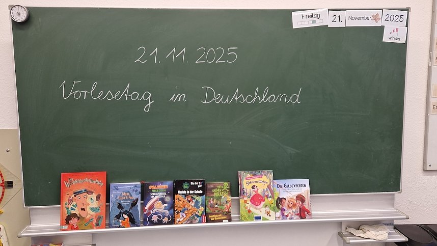 Vorlesetag in der Grundschule Hohenebra