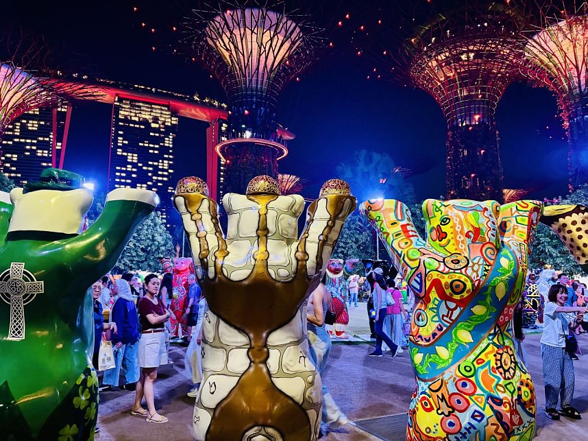 Von Berlin nach Singapur