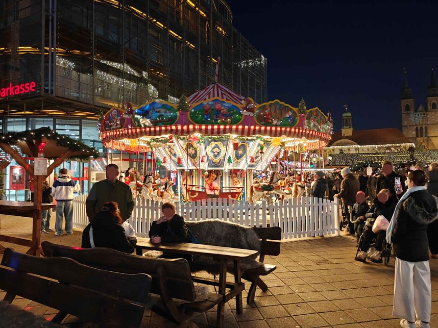 Peter Blei unterwegs in Magdeburg