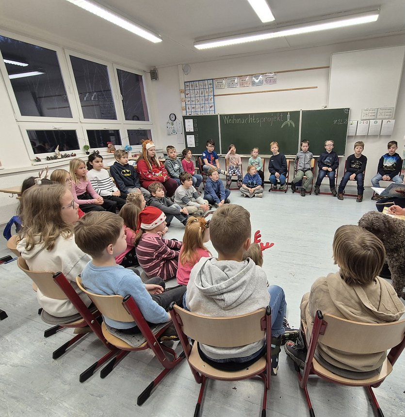 Weihnachtsprojektwoche an Staatliche Grundschule Hohenebra