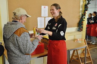 THC servierte im "Restaurant des Herzens"