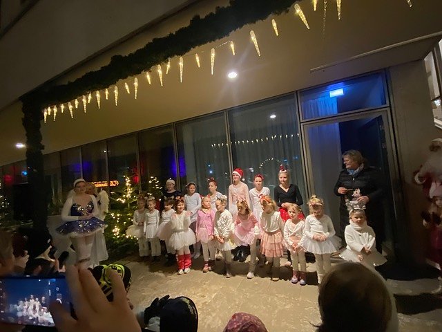 T&auml;nzerinnen und T&auml;nzer des Studios Radeva.