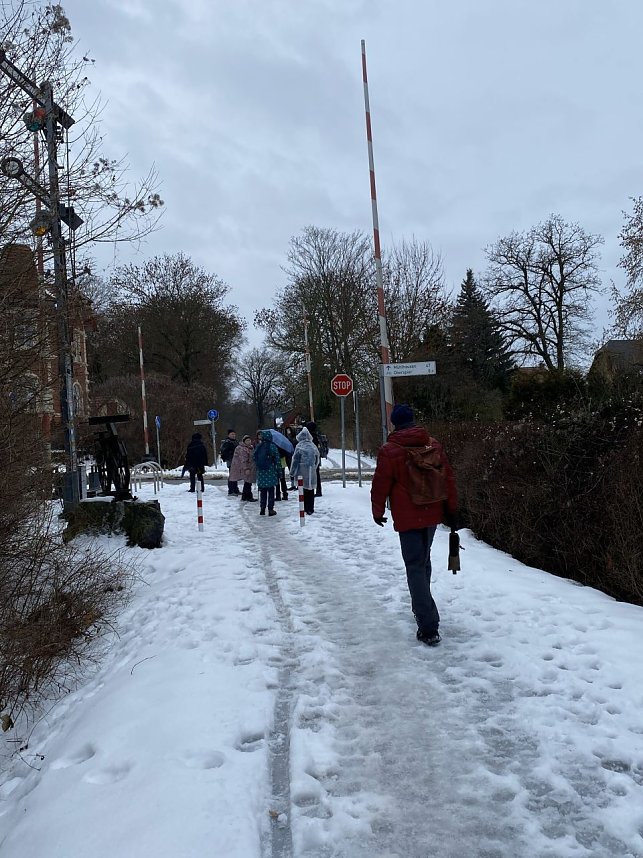 Auch im Januar konnte trotz kalter Witterung schon gut gewandert werden