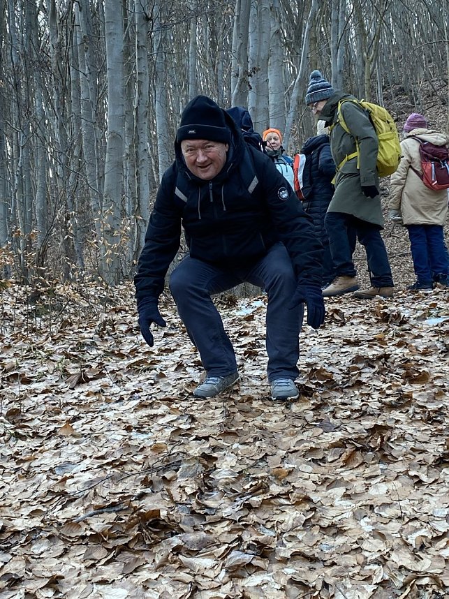 Auch im Januar konnte trotz kalter Witterung schon gut gewandert werden