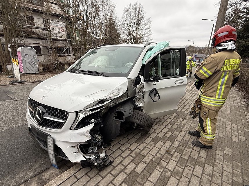 Unfall in Sondershausen. 