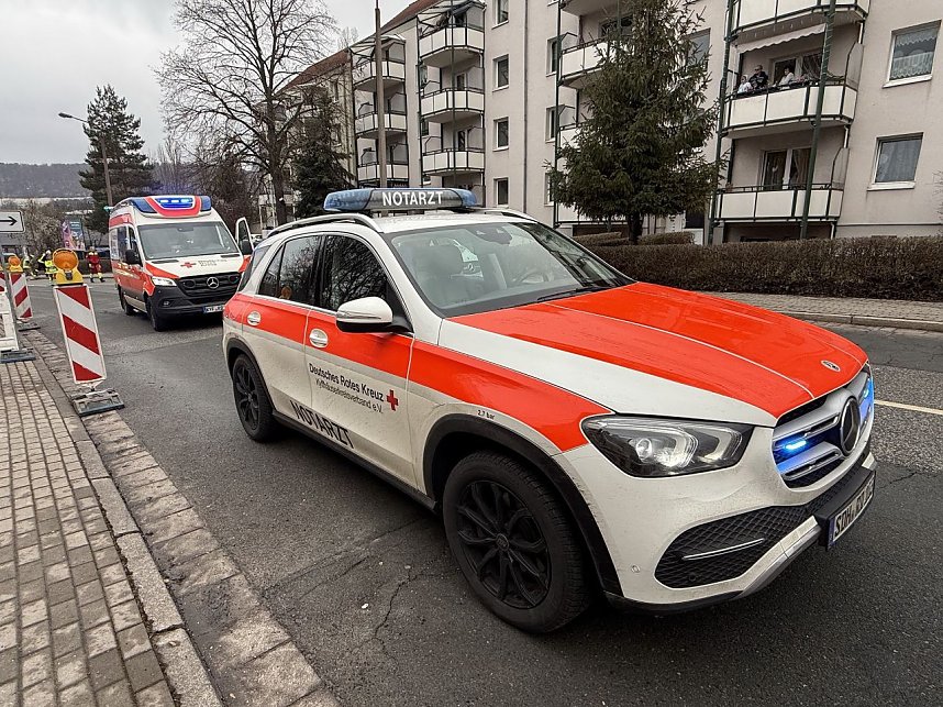 Unfall in Sondershausen. 