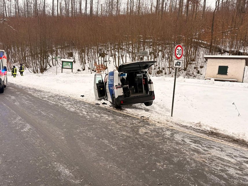 Unfall bei Friedrichsrode