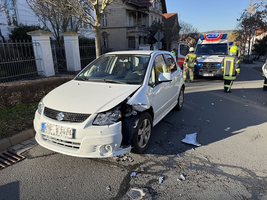 Zu einem folgenschweren Unfall kam es am Mittwoch in Sondershausen.