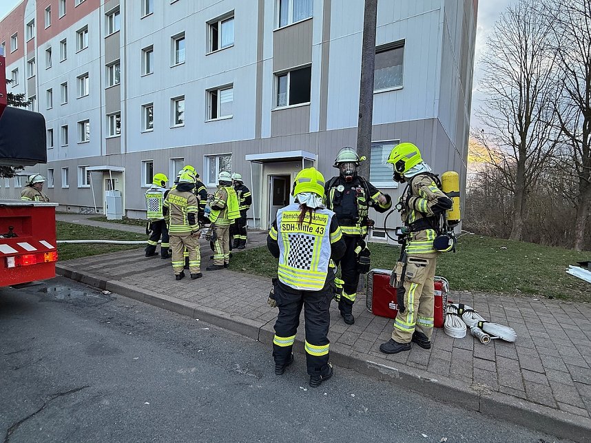 Gefahrgut-Einsatz in Sondershausen