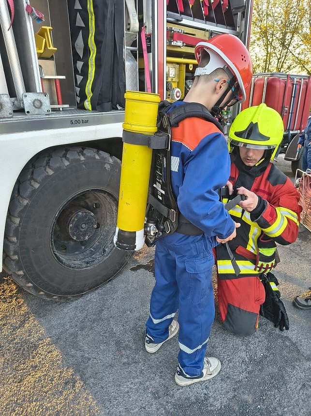 Berufsfeuerwehrwochenende in Heldrungen