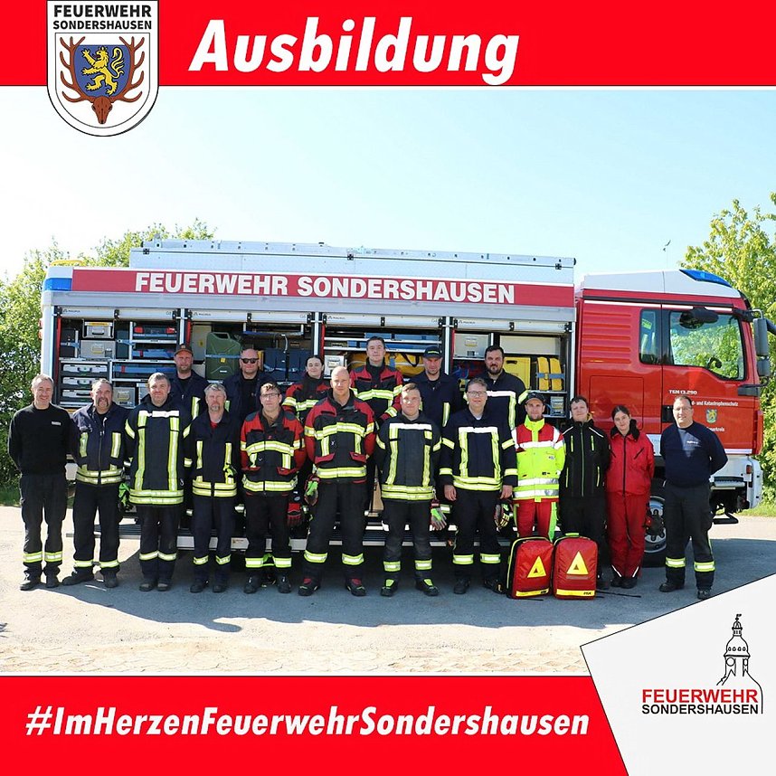 Die Wehrleute aus dem Kyffh&auml;userkreis absolvierten ihre Ausbildung erfolgreich.