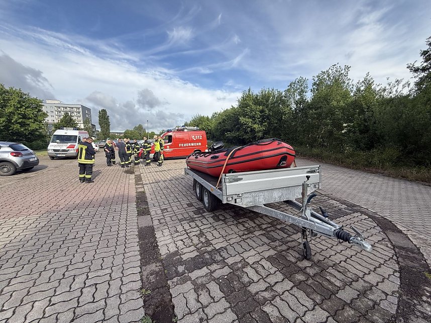 In Sondershausen wird ein Mensch gesucht, der wohlm&ouml;glich in die Wipper gegangen ist.