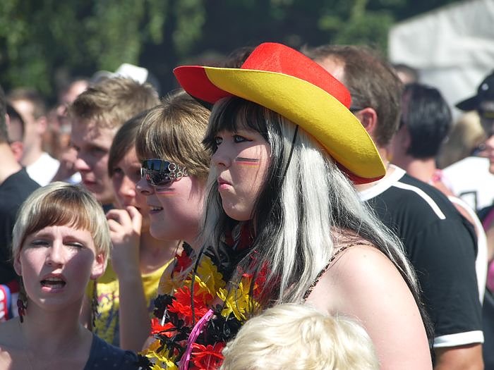 WM-Stimmung auf dem Berg